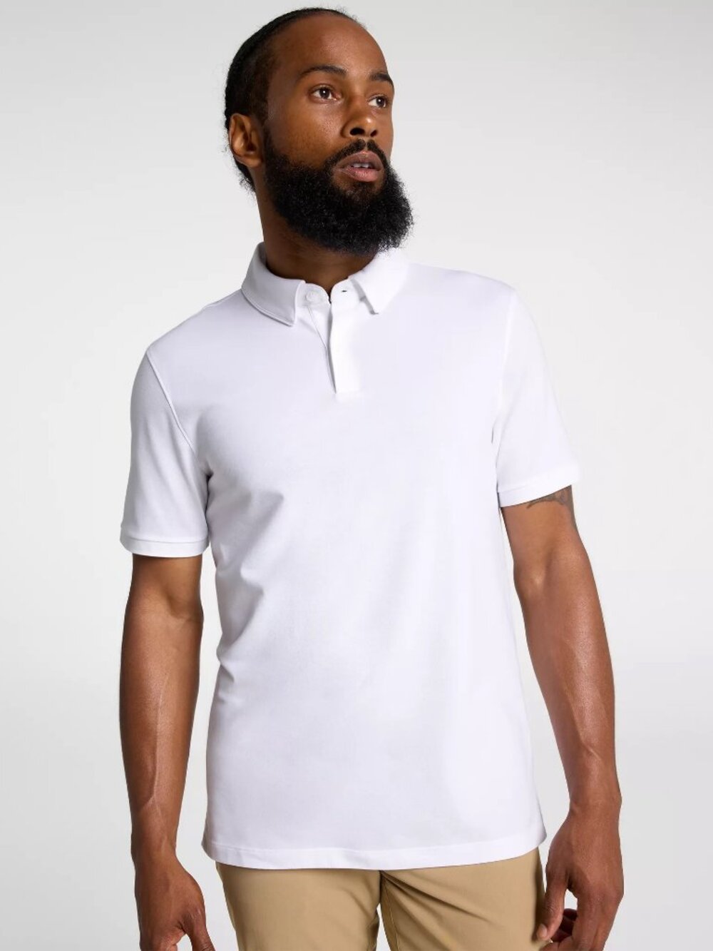VRST Men's Short Sleeve Piping Club Polo - Picture 6 of 7